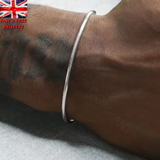 Elegant Silver 3MM Snake Chain
