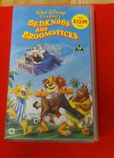 Walt Disney Classics Bedknobs and Broomsticks  VHS Video Tape