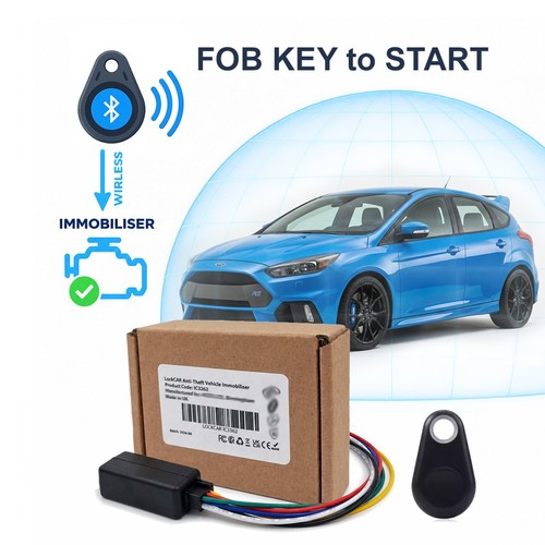 Bluetooth car immobiliser tag - car,
