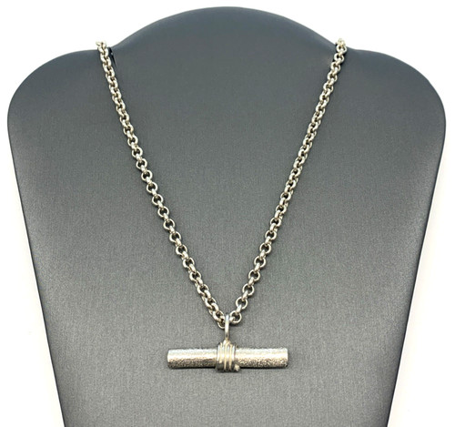 Bar necklace sterling - necklace,