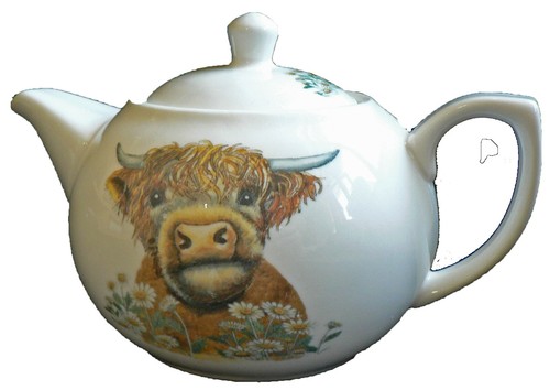 One cup teapot - , cow