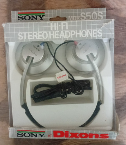 Vintage sony mdr s50s - sony, hi-fi