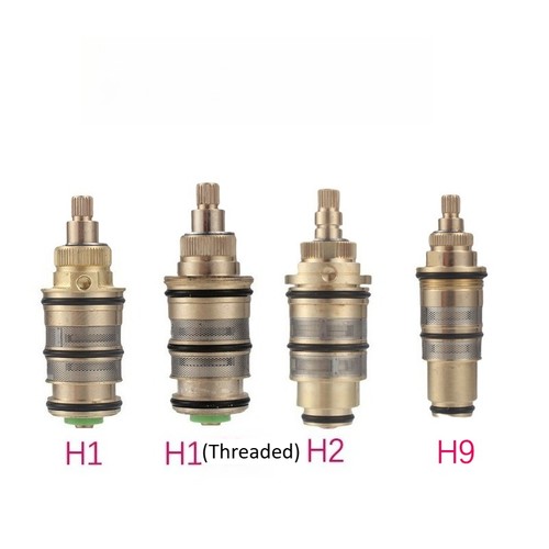 Bath shower brass thermostatic - brass,
