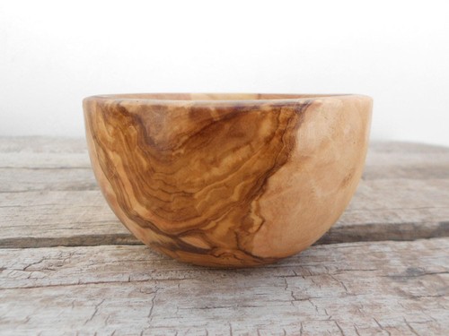 Olive wood bowl handmade small - wood,