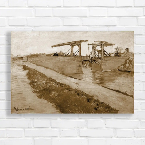 Bridge over the langlois canal - langlois,