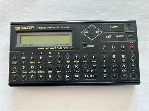 Sharp 1248 vintage - vintage, pocket
