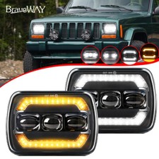 5x7" 7x6" LED Headlight DRL