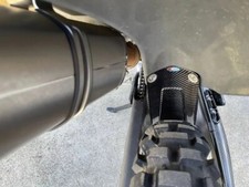 HUM03 PRO CARBON FIBRE SHOCK PROTECTOR SLIGHT 2nd KTM 690 ENDURO R SMC R 2015-25