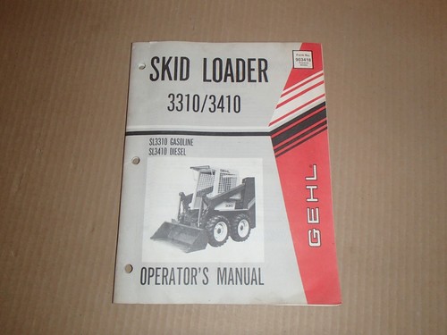 Gehl 3310 3410 skid steer - ,,