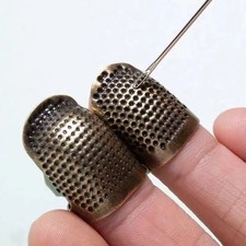 2PCS Adjustable Sewing Thimble