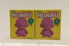2 Kidrobot Munnyworld DIY 4”