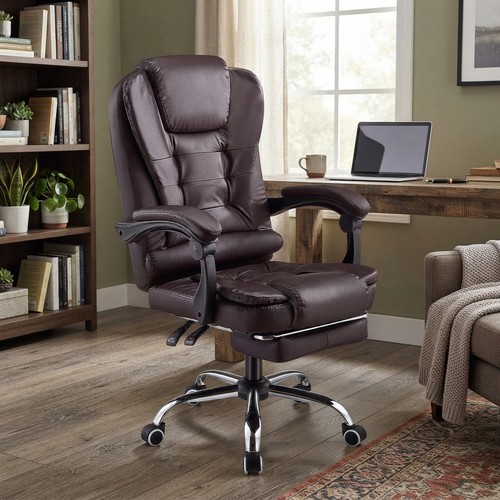 Ergonomic brown executive - ergonomic,