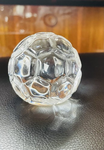 Crystal glass football - crystal,