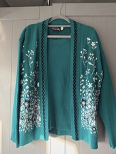 Teal Green Floral Mock Twin
