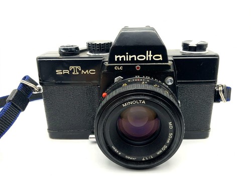 Minolta srt analog slr 35mm - minolta, mc