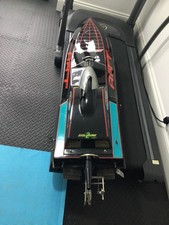 OMRA class c radio controlled model boat with CMB 90