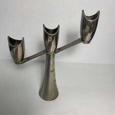 Grenadier Candelabra - Silver Plated Candlestick - England