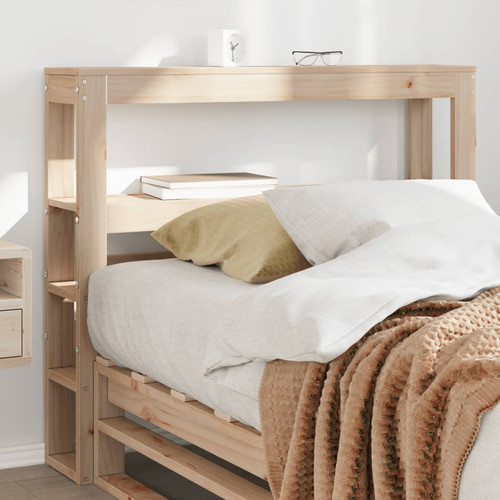 Headboard 81cm natural - headboard, solid