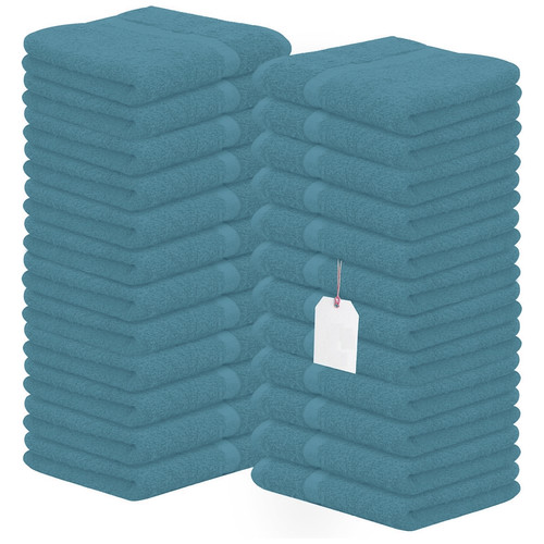 48x luxury face cloths - luxury, 100%
