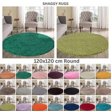 Shaggy Rugs Circular Round