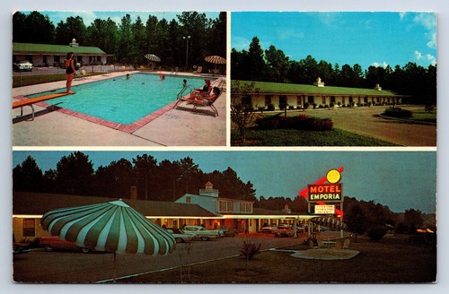 Vintage postcard emporia - vintage,