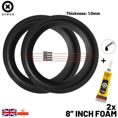 Inch woofer speaker part - 2x,