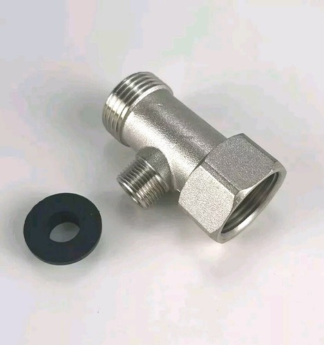 Bidet adapter metal valve - bidet, t