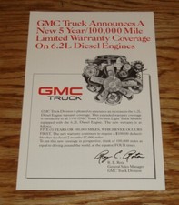 Original 1991 GMC Truck 6.2L