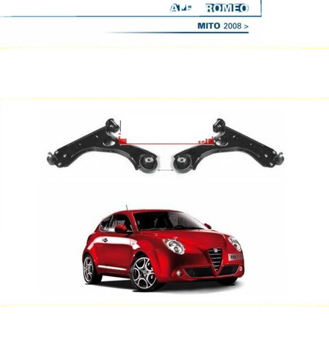 Suspension swing arms alfa - swing,