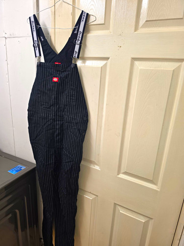 Dickies black pinstripe - black,