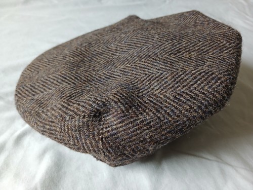 Harris tweed men flat cap - tweed,