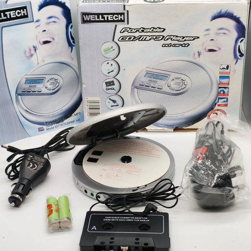 Welltech portable player - portable, cd