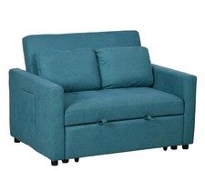 HOMCOM Loveseat Sofa Bed