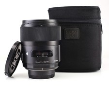 Sigma 35mm F1.4 DG HSM ART Prime Lens Nikon Refurbished + 12Month Guarantee.