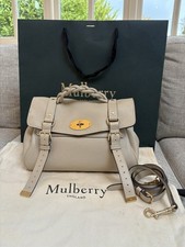 Mulberry regular Alexa Chalk Heavy Grain Leather