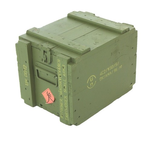 Danish army wooden - danish, ammo