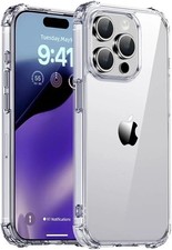 Case For iPhone 16 15 14 Pro Max Plus 13 11 12 7 8 Clear Cover Shockproof Phone