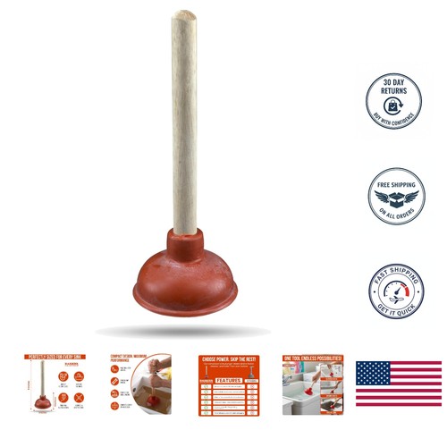 Portable small sink plunger - portable,