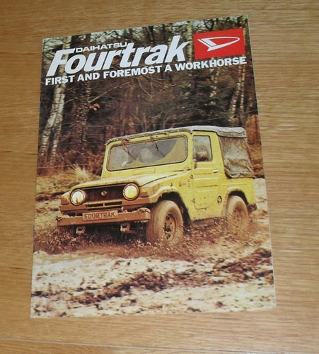 Daihatsu fourtrak brochure - fourtrak,