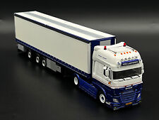 DAF XF SSC MY2017 4x2 curtainside trailer "VDB Lunteren" WSI truck models