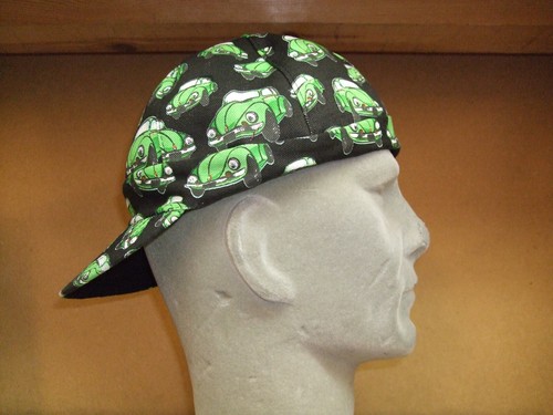 Green beetle cars welders - green, cap