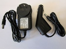 AUS AU Vtech Innotab 2 Inno Tab 2 9V/7.5V Mains AC Adaptor + Car Charger SET