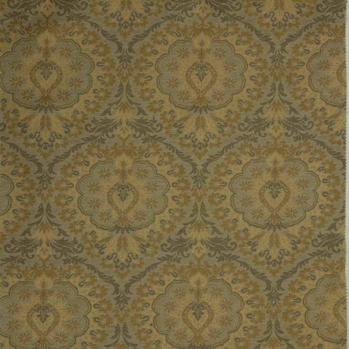 Floral pencil pleat - floral, fully