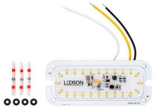 White amber led - white, or