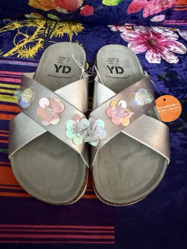 Girls sandals size - sandals, silver