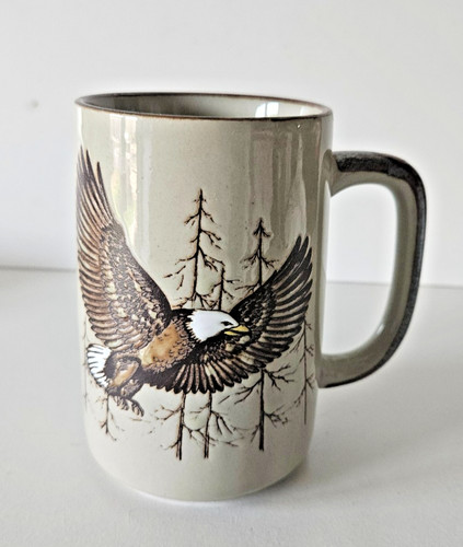 Eagle trees coffee cup - trees, mug