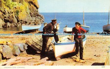 R616462 Cadgwith Cove Cornwall 10044 Cotman Color Jarrold 1965