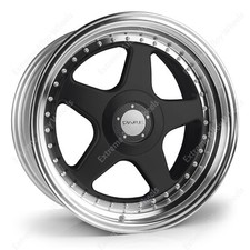 17" Black F5 Alloy Wheels Fits Vauxhall Adam Agila Astra Calibra Corsa 4x100