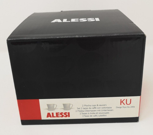 Alessi mocha espresso cups - espresso,