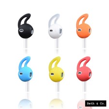 Ear Hooks for AirPods Skin Cover Silicone Grip Case In Ear Buds for Running Gym